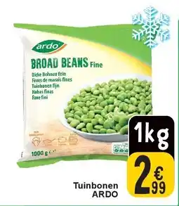 Cora Tuinbonen ARDO aanbieding