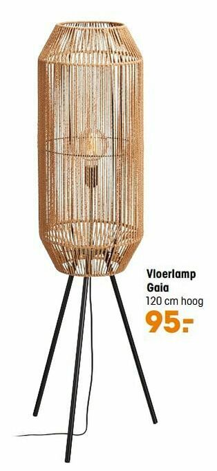 Kwantum Vloerlamp gaia aanbieding