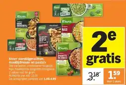 Albert Heijn Knorr wereldgerechten, maaltijdmixen en pasta's aanbieding
