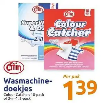 Wasmachine- doekjes