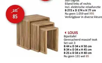 Weba LOUIS aanbieding