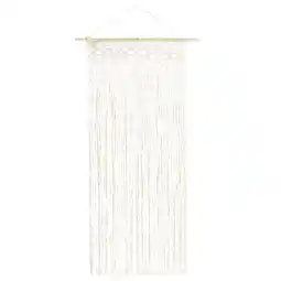 Deurgordijn Macramé - beige - 90x200 cm