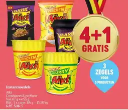 Delhaize Instantnoedels aanbieding