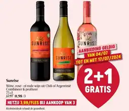 Delhaize Sunrise aanbieding