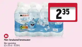 Delhaize Niet-bruisend bronwater aanbieding