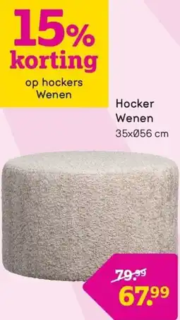 Leen Bakker Hocker Wenen aanbieding