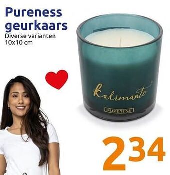 Action Pureness geurkaars aanbieding
