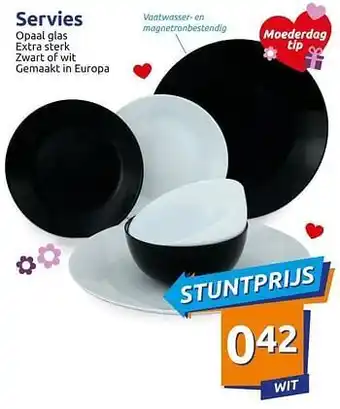 Action Servies aanbieding