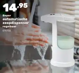 Beper automatische zeepdispenser regelbaar
