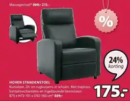Jysk HOVEN STANDENSTOEL aanbieding