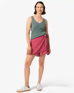 HEMA HEMA Dames Broekrok Remmy Rood (rood) aanbieding