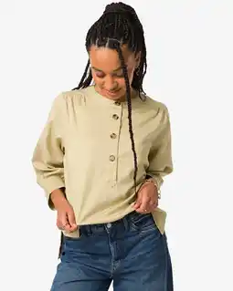 HEMA HEMA Dames Top Lola Khaki (khaki) aanbieding