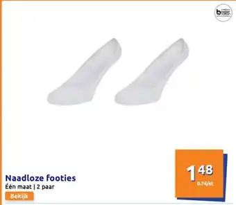 Action Naadloze footies aanbieding