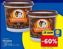 Lidl Chocopasta aanbieding