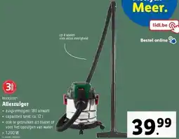 Lidl Alleszuiger aanbieding