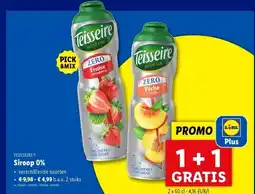 Lidl Siroop 0% aanbieding