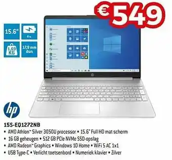 Exellent Hp 15s-eq1272nb aanbieding
