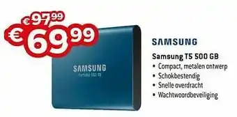 Exellent Samsung t5 500 gb aanbieding