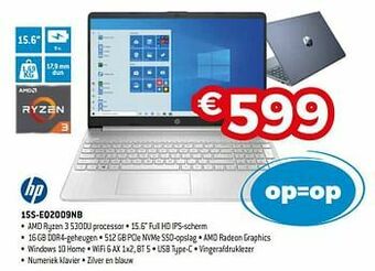 Exellent Hp 15s-eq2009nb aanbieding