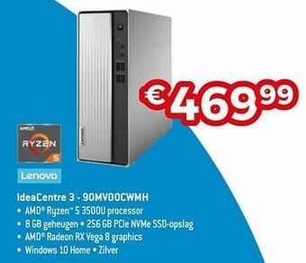 Exellent Lenovo ideacentre 3 - 90mv00cwmh aanbieding