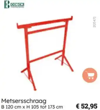 Multi bazar Metsersschraag aanbieding