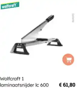Multi bazar Wolfcraft 1 laminaatsnijder lc 600 aanbieding