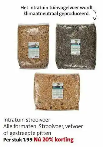 Intratuin strooivoer alle formaten