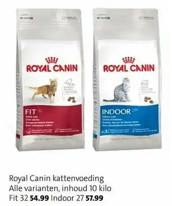 Intratuin Royal canin kattenvoeding alle varianten fit 32 aanbieding