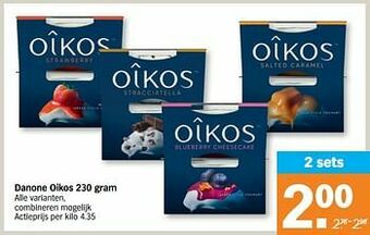 Albert Heijn Danone oikos aanbieding