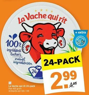Albert Heijn La vache qui rit aanbieding