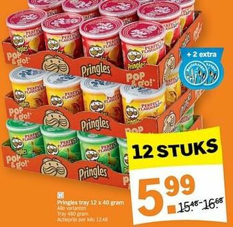 Albert Heijn Pringles tray aanbieding