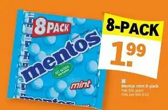 Albert Heijn Mentos mint aanbieding