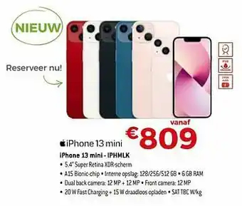 Exellent Apple iphone 13 mini - iphmlk aanbieding