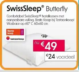 Sleepworld SwissSleep Butterfly aanbieding