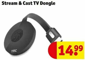 Stream + cast tv dongle