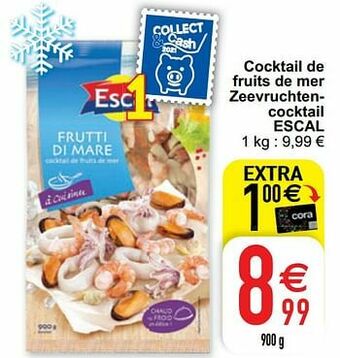 Cora Cocktail de fruits de mer zeevruchtencocktail escal aanbieding