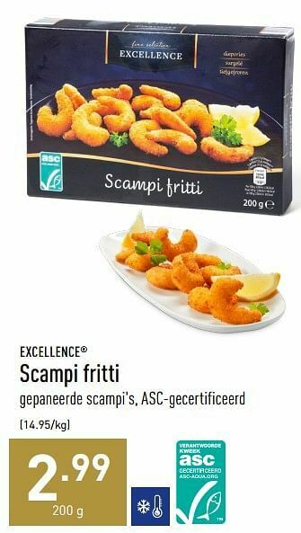 Scampi fritti