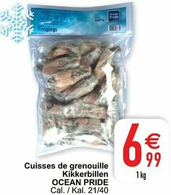 Cora Cuisses de grenouille kikkerbillen ocean pride aanbieding