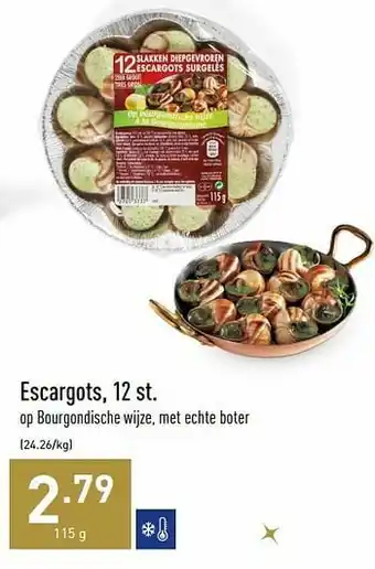ALDI Escargots aanbieding