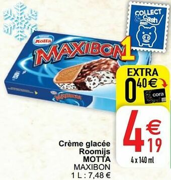 Cora Crème glacée roomijs motta aanbieding