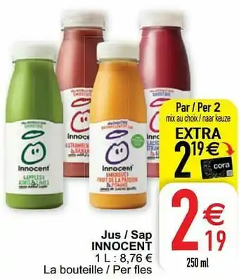 Cora Jus - sap innocent aanbieding