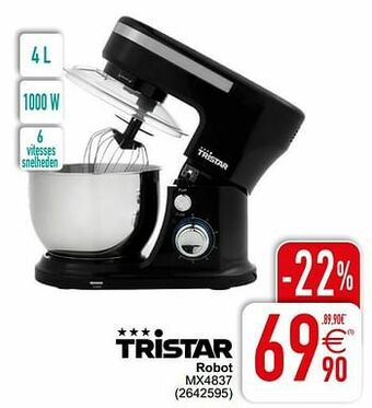 Cora Tristar robot mx4837 aanbieding