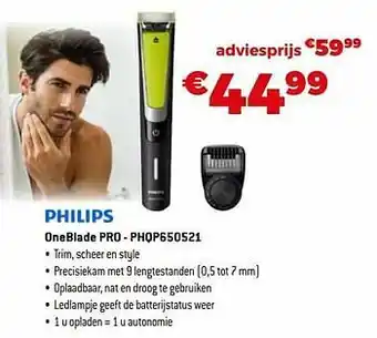 Philips oneblade pro - phqp650521