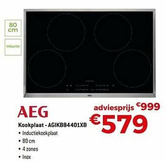 Aeg kookplaat - agikb84401xb