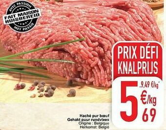 Cora Haché pur boeuf gehakt puur rundvlees aanbieding