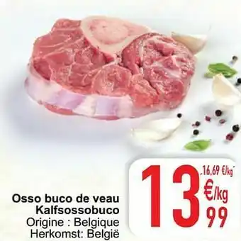 Osso buco de veau kalfsossobuco