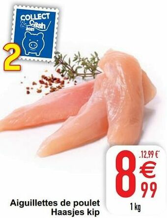 Cora Aiguillettes de poulet haasjes kip aanbieding