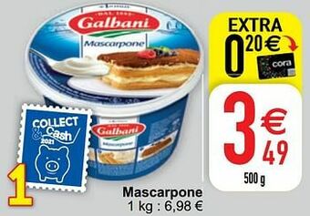 Cora Mascarpone aanbieding