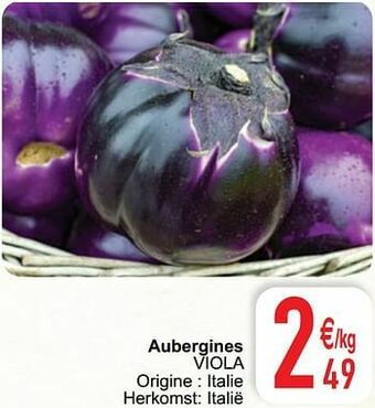 Cora Aubergines viola aanbieding