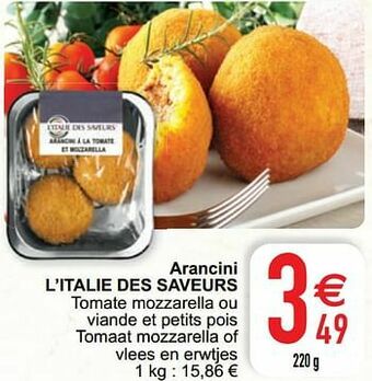 Cora Arancini l’italie des saveurs aanbieding